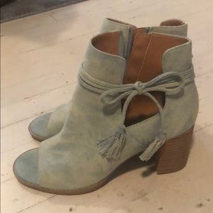 NWOT, Mari A. Alana Open- Toe Bootie